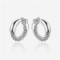 Earrings Pianegonda Woman Foedus in Silver PFOE03